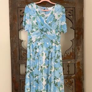 Mesh Midi Dress